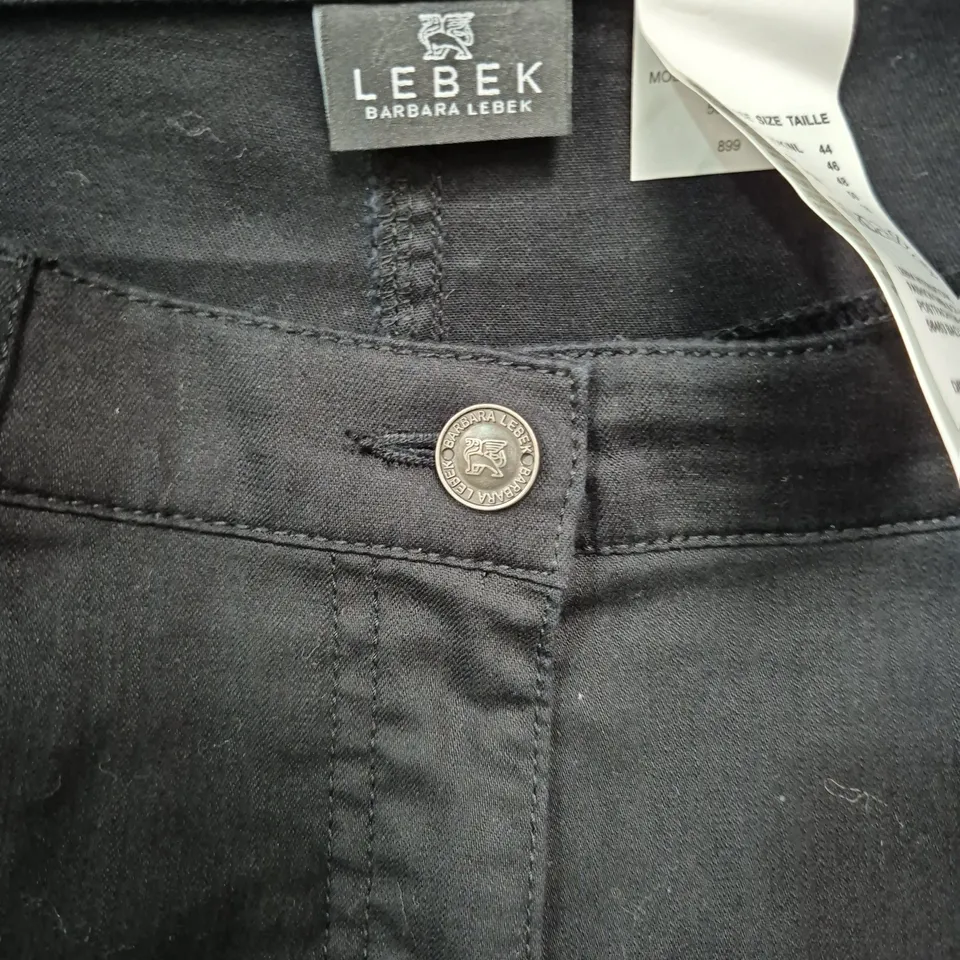 LEBEK BARBARA LEBEK WOMEN'S BLACK TROUSERS – UK 18
