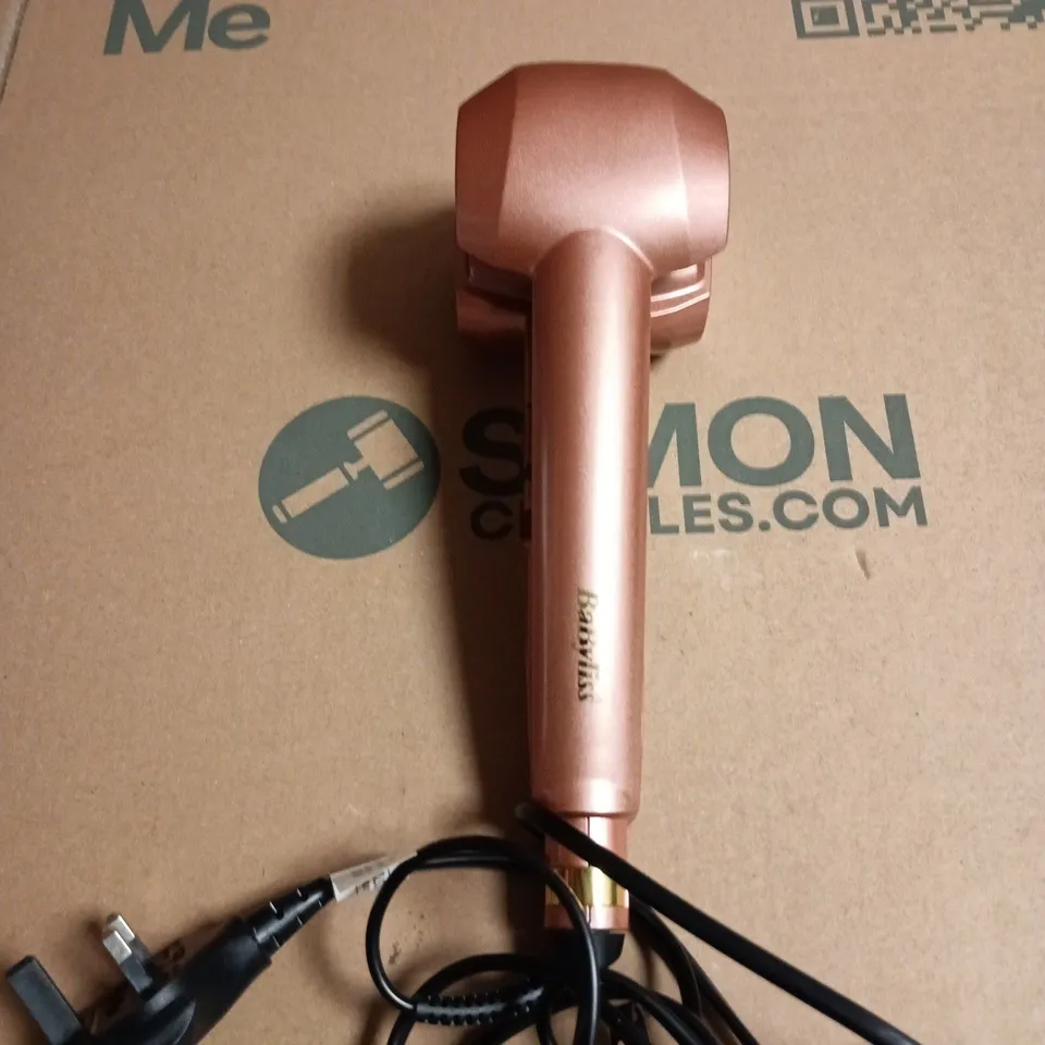 BABYLISS ROSE GOLD CURLING IRON 