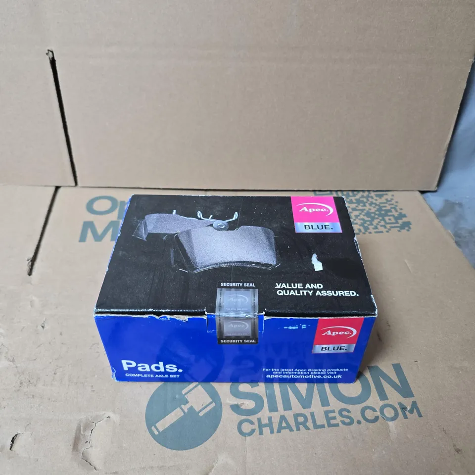 APEC BLUE BRAKE PADS – COMPLETE AXLE SET (PD3038)