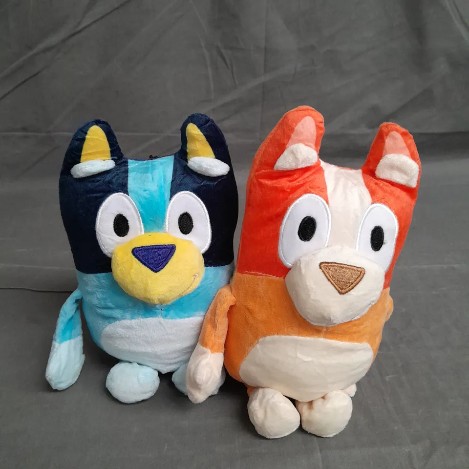 BLUEY AND BINGO PLUSH TEDDIES
