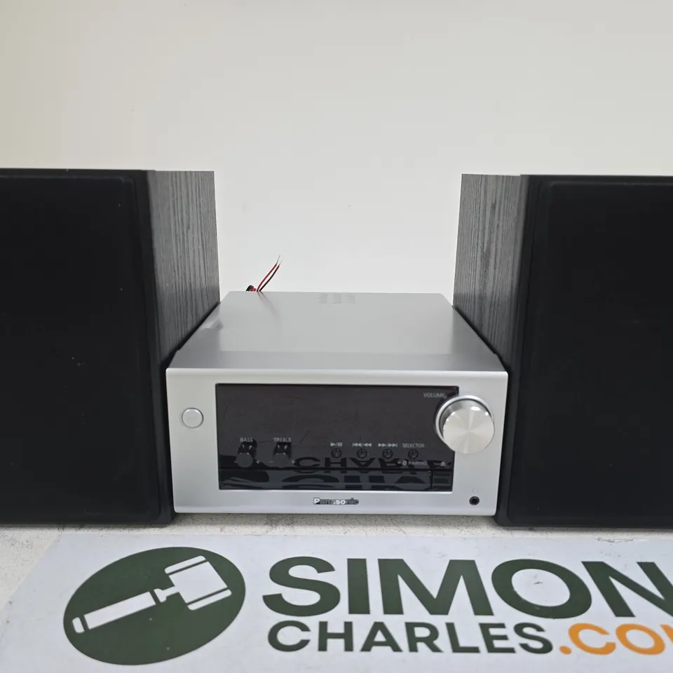 PANASONIC HI-FI STEREO SYSTEM WITH TWIN SPEAKERS
