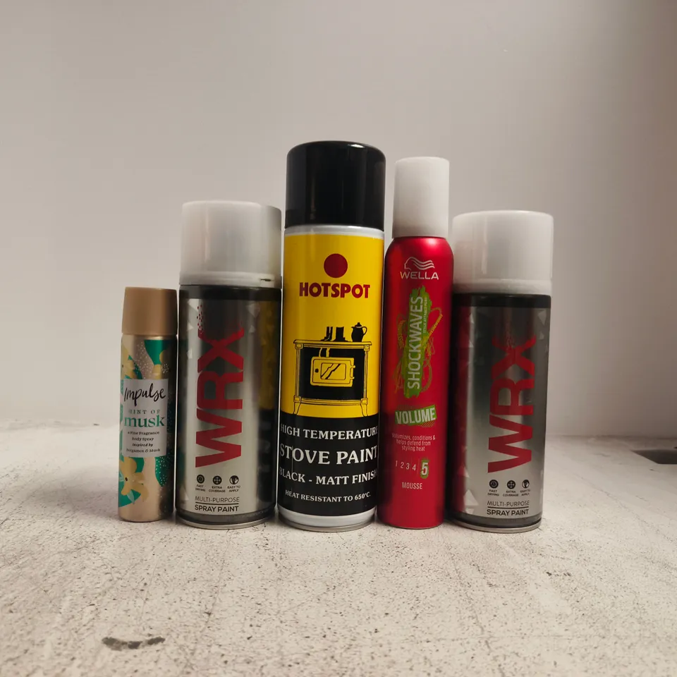 APPROXIMATELY 15 ASSORTED AEROSOL PRODUCTS - COLLECTION ONLY