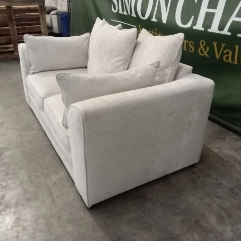 SOHO FABRIC 2 SEATER SOFA - NATURAL RRP £749