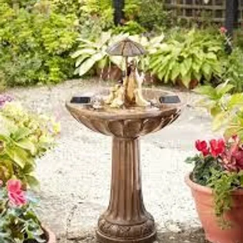 DUCK FAMILY SOLAR ON DEMAND WATER FEATURE - COLLECTION ONLY
