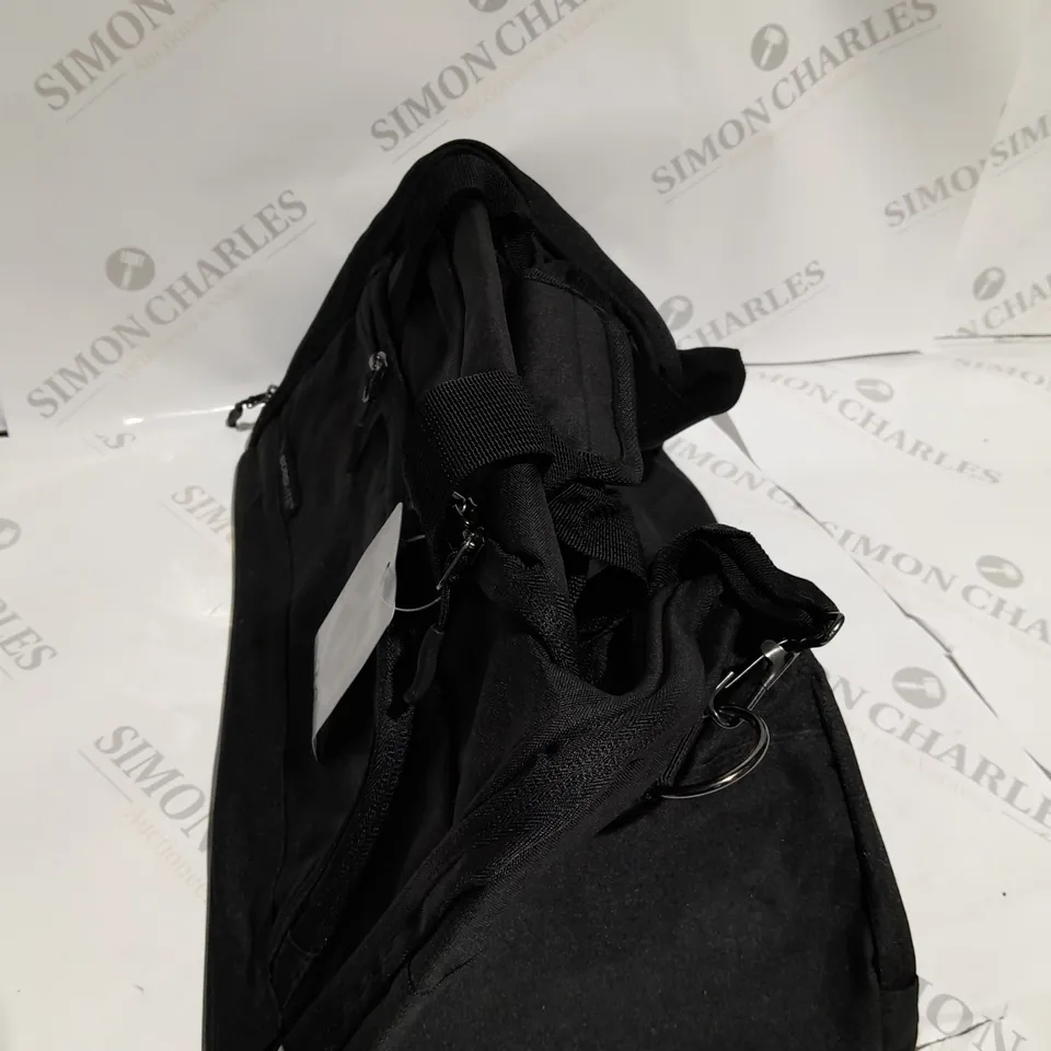 BORDLITE TRAVEL FOLDABLE BAG IN BLACK 