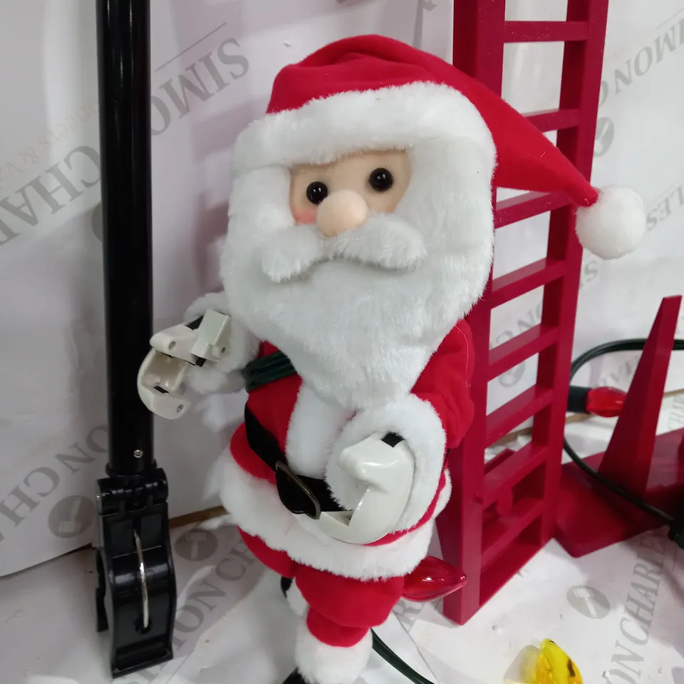 MR CHRISTMAS ANIMATED CLIMBING CHARACTER - SANTA