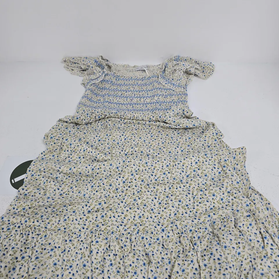 MUDFLOWER FLORAL PRINT DRESS, UK SIZE 10