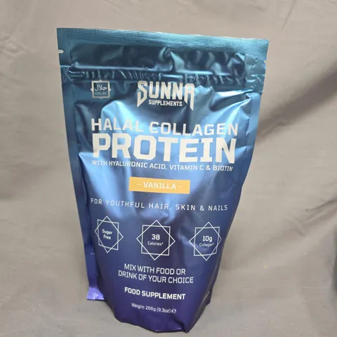 SUNNA SUPPLEMENTS HALAL COLLAGEN PROTEIN – VANILLA - 266G