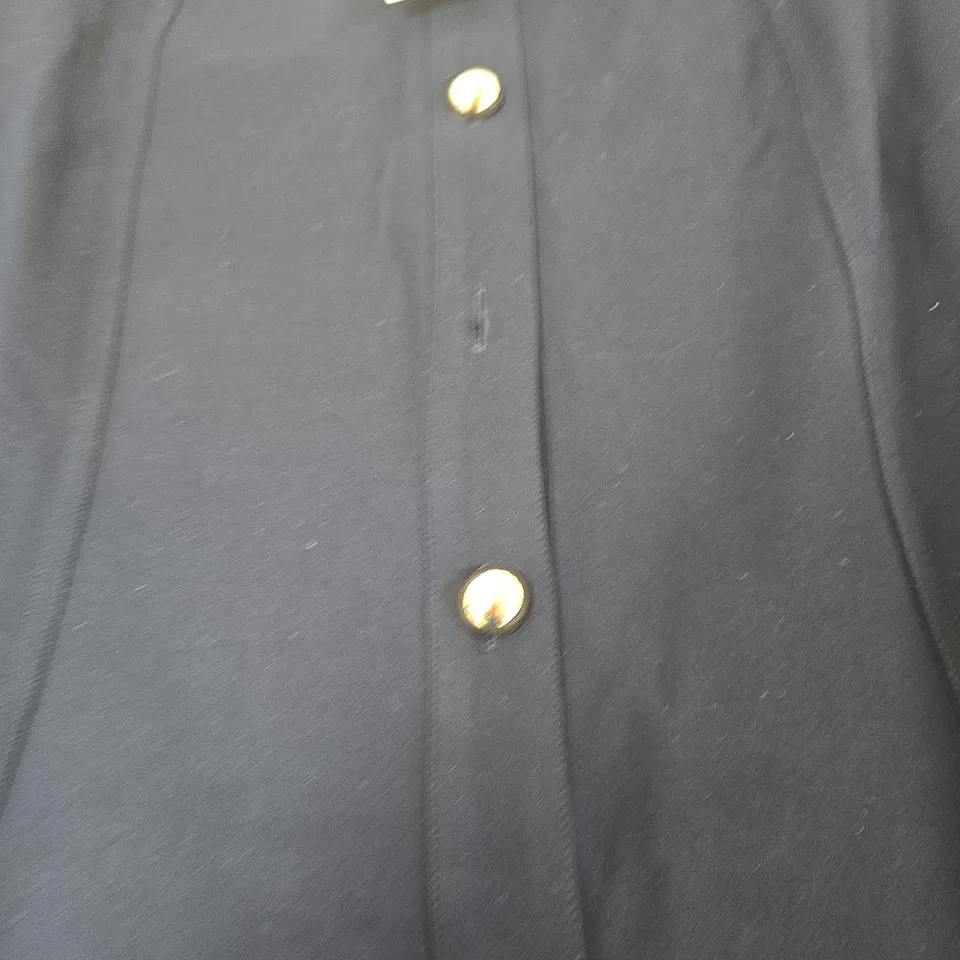 PHASE EIGHT NAVY BUTTON-FRONT JACKET, UK 16