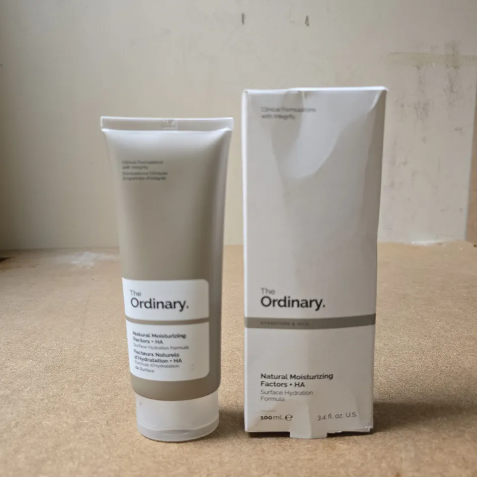 THE ORDINARY NATURAL MOISTURIZING FACTORS + HA – 100 ML