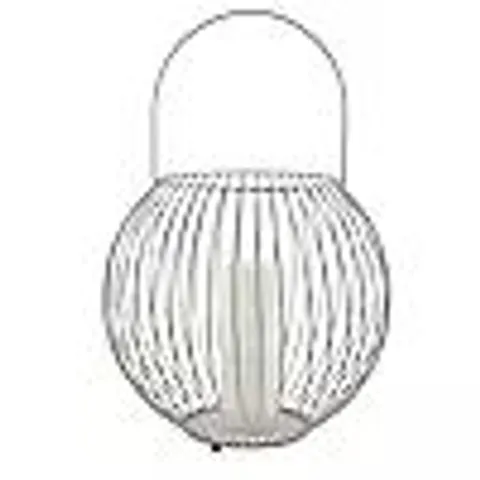 K BY KELLY HOPPEN OVERSIZE LANTERN WITH LED CANDLES