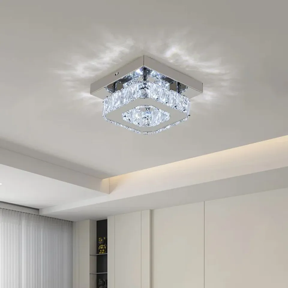 BOXED WERLIN LED SEMI FLUSH MOUNT