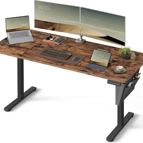 BOXED VASAGLE ELECTRIC STANDING DESK, HEIGHT ADJUSTABLE DESK