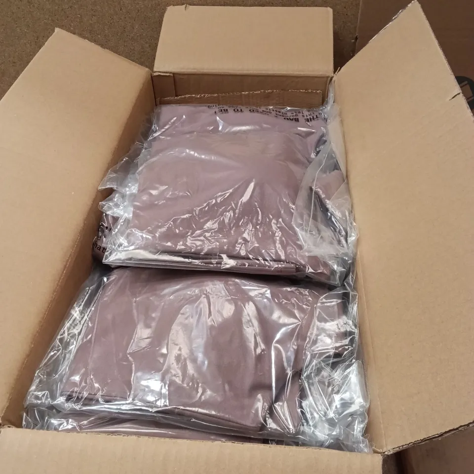 BOXED BRAND NEW APPROXIMATELY 25 SIMPLY BE ACTIVE VESTS, MOCHA, SIZE 18 (1 BOX)