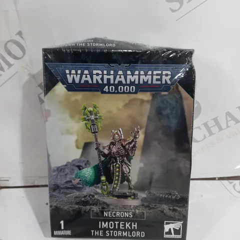 SEALED WARHAMMER NECRONS IMOTEKH THE STORMLORD