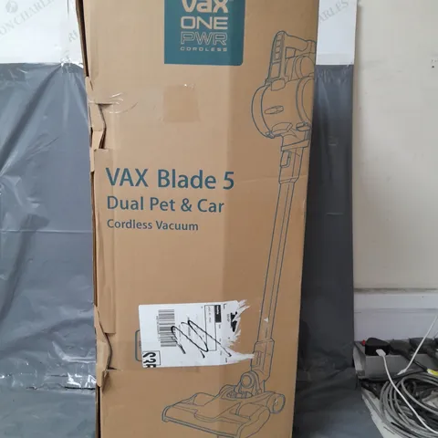 VAX BLADE 5 DUAL PET & CAR CORDLESS VACUUM 