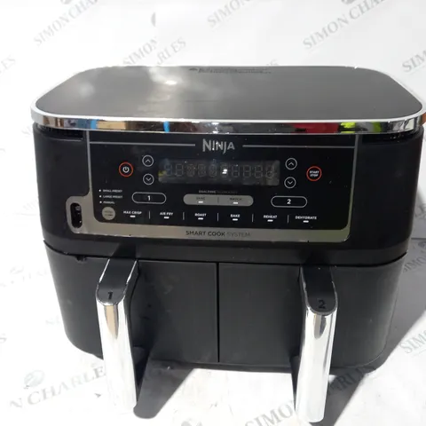 BOXED NINJA FOODI MAX 9.5L DUAL ZONE AIRFRYER AF451UK