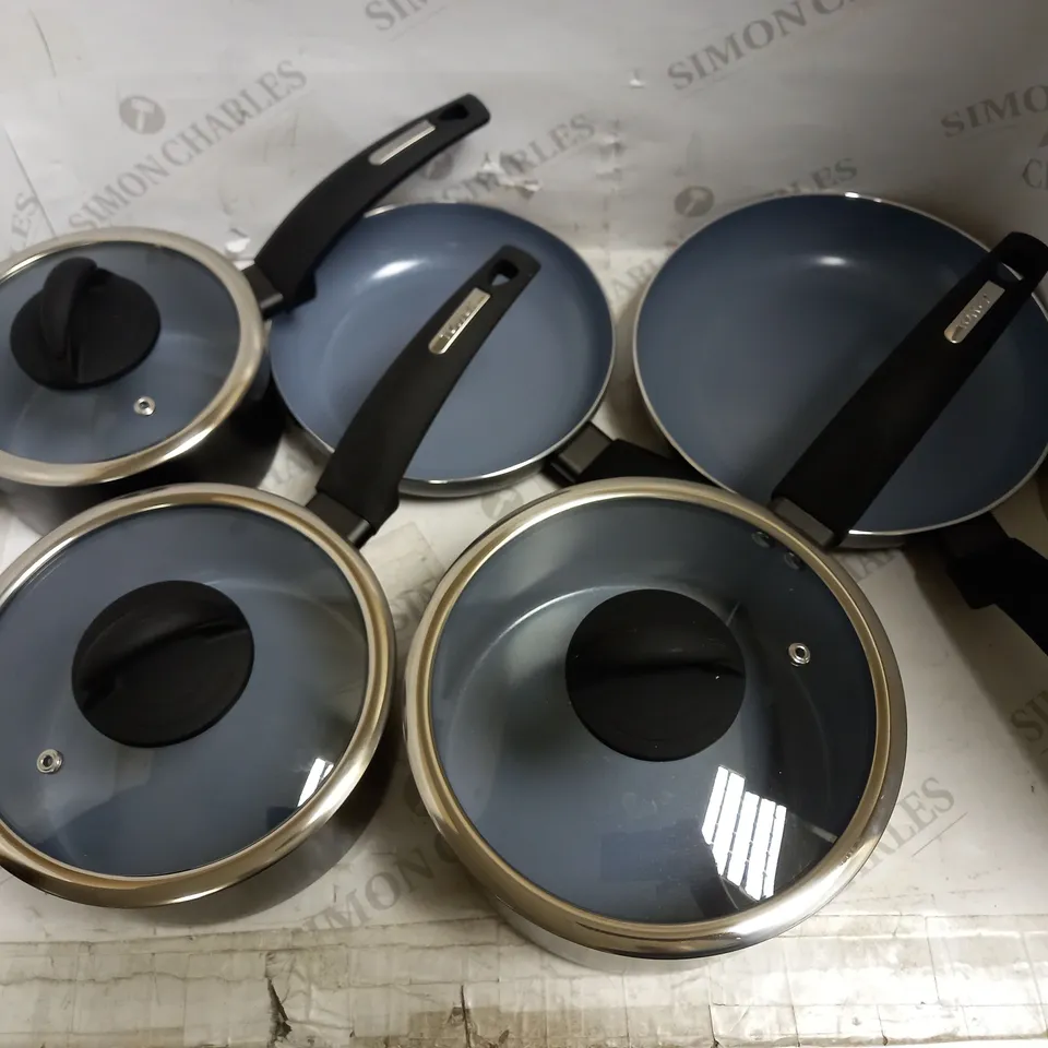 TOWER CERASURE GRAPHITE INDUCTION KITCHEN SET