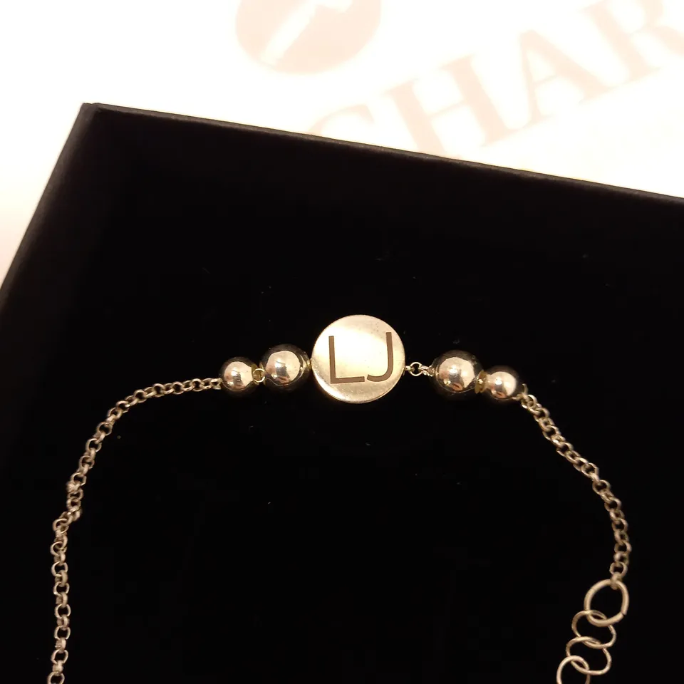 PERSONALISED DISK BRACELET - LJ