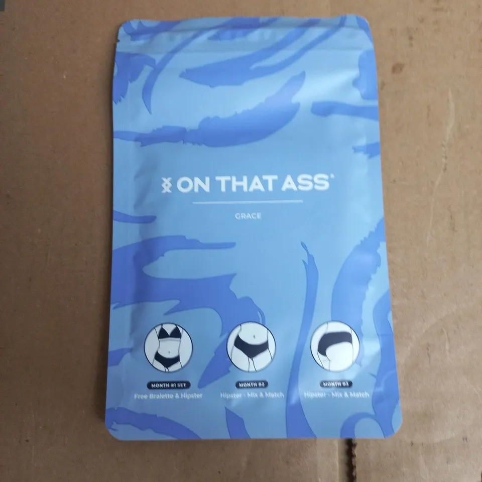 ON THAT ASS GRACE HIPSTER UNDERWEAR – XS (WOMEN)
