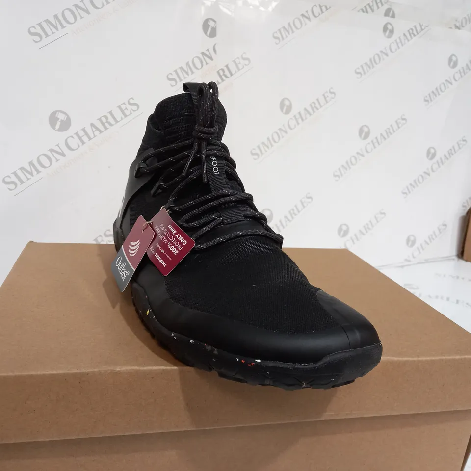 boxed vivo barefoot magna trail obsidian - size uk 11.5