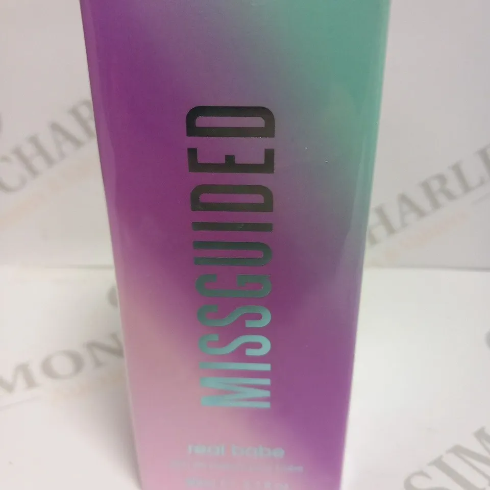 BOXED AND SEALED MISSGUIDED REAL BABE EAU DE PARFUM 80ML