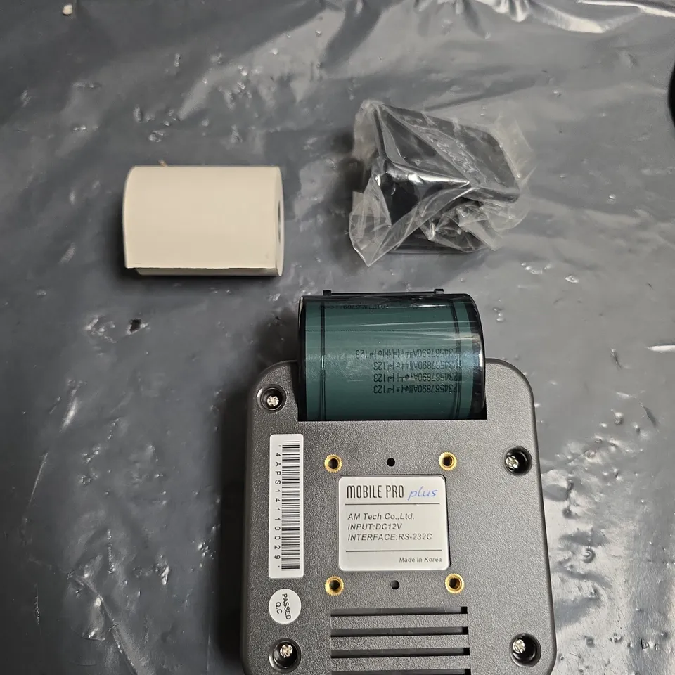 MOBILE PRO PLUS PORTABLE PRINTER – DC12V, RS-232C (AM TECH CO., LTD., MADE IN KOREA)