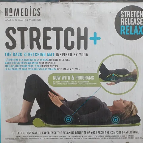 HOMEDICS STRETCH+ BACK STRETCHING MAT INSPIRED BY YOGA