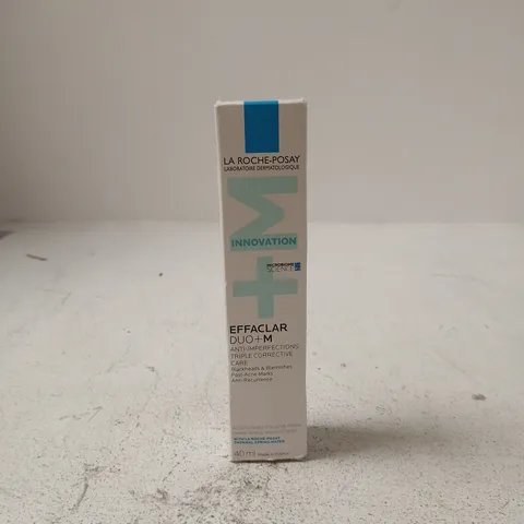 LA ROCHE-POSAY EFFACLAR DUO+M ANTI-IMPERFECTIONS TRIPLE CORRECTIVE CARE – 40 ML
