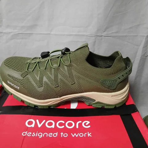 AVACORE HIKING SHOES – OLIVE GREEN, UK 6 (EU 40) (VERIFY MODEL)