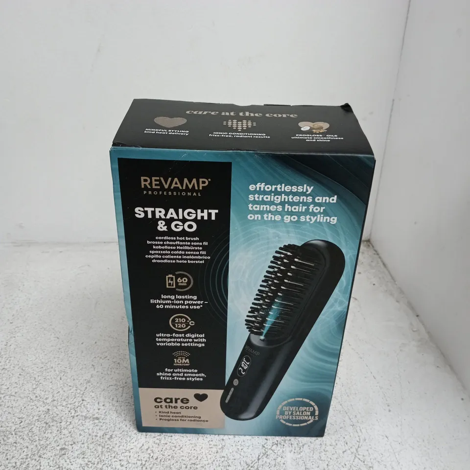 BOXED REVAMP STRAIGHT & GO