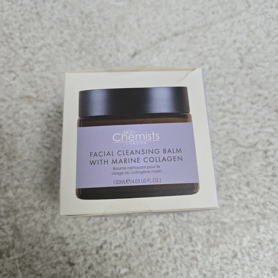 SKINCHEMISTS LONDON FACIAL CLEANSING BALM WITH MARINE COLLAGEN – 120ML