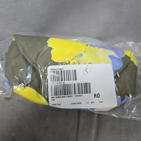 BAGGED KIPLING SUNGLASSES POUCH IN CRYSTAL PRINT