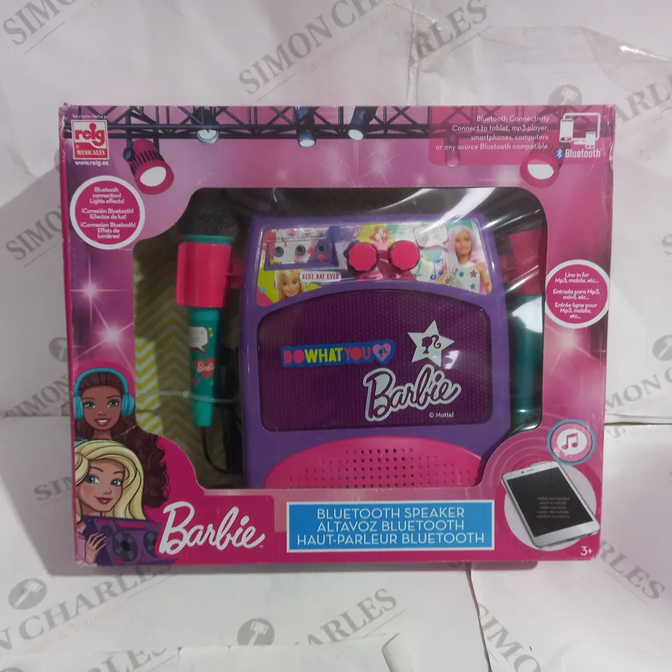 REIG BARBIE BLUETOOTH SPEAKER 