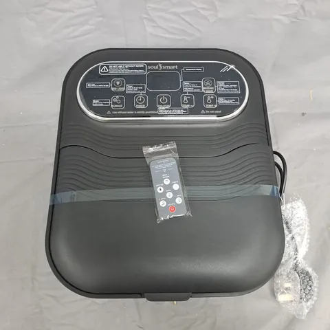 SOULSMART FOOT SPA MASSAGER WITH REMOTE – BLACK