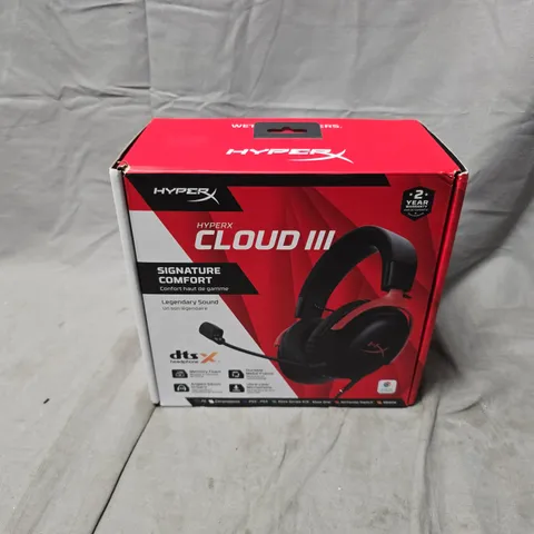 BOXED AND SEALED HYPERX CLOUD III
