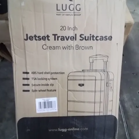 BOXED LUGG JETSET TRAVEL SUITCASE