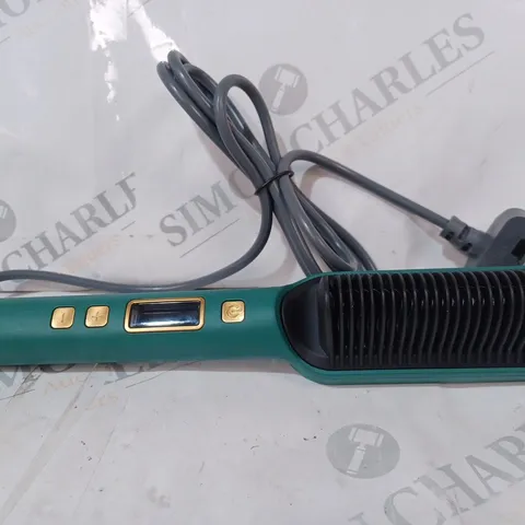 BOXED UNBRANDED SYC-580 HAIR STRAIGHTENER BRUSH