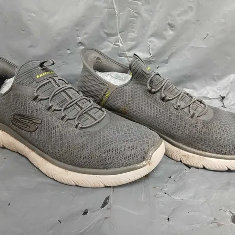 SKECHERS SUMMITS HIGH RANGE TRAINERS IN GREY SIZE UK 10