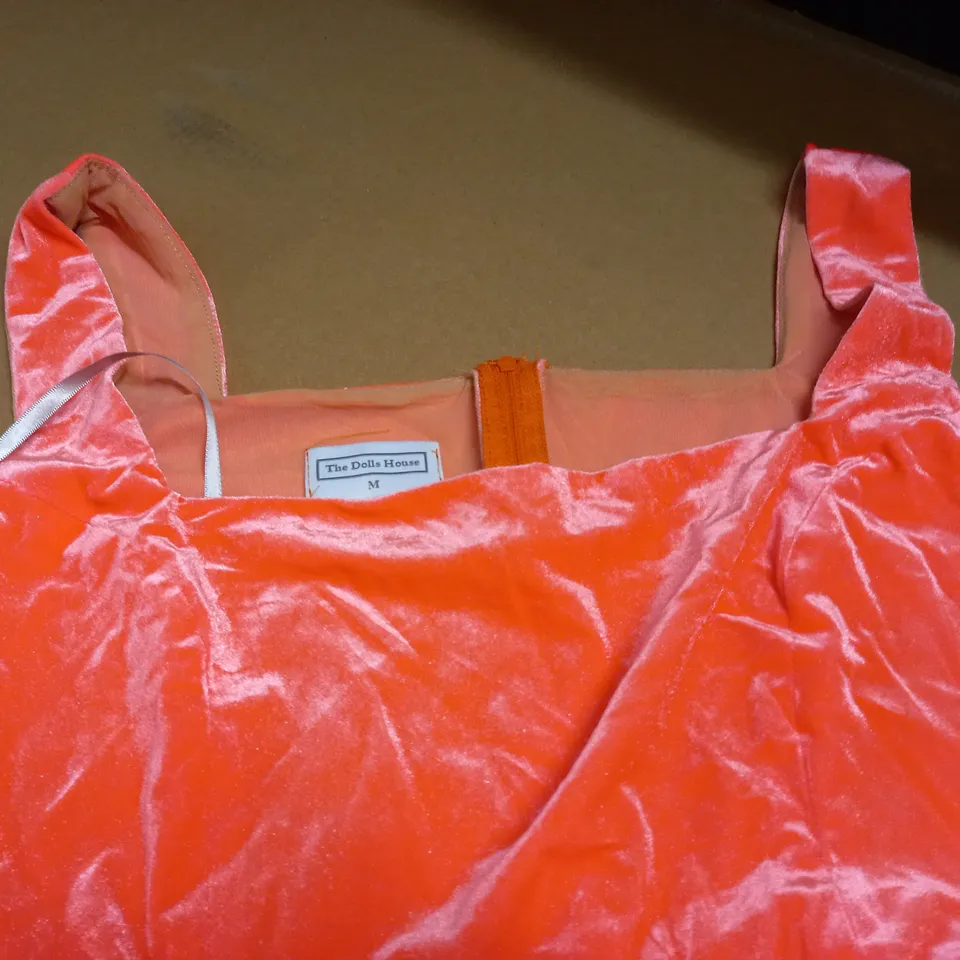 THE DOLLS HOUSE ORANGE DRESS - M