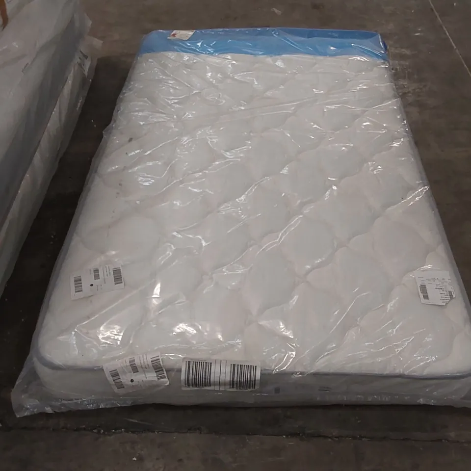 QUALITY BAGGED 120cm AIRSPRUNG MICRO QUILT SMALL DOUBLE MATTRESS RRP £209