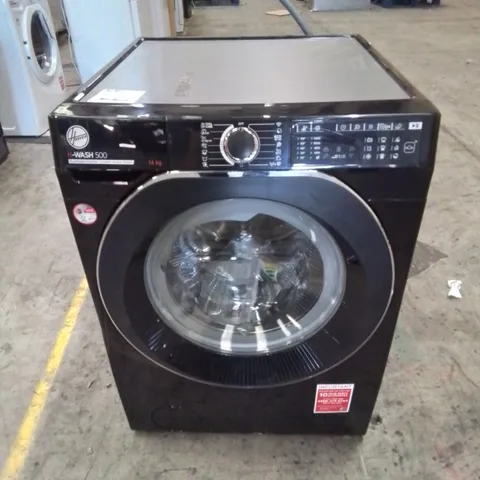 HOOVER H-WASH 500 14KG FREESTANDING WASHING MACHINE IN BLACK -COLLECTION ONLY-