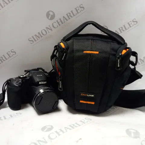 NIKON COOLPIX B700 DIGITAL CAMERA - BLACK WITH CAM LINK BAG