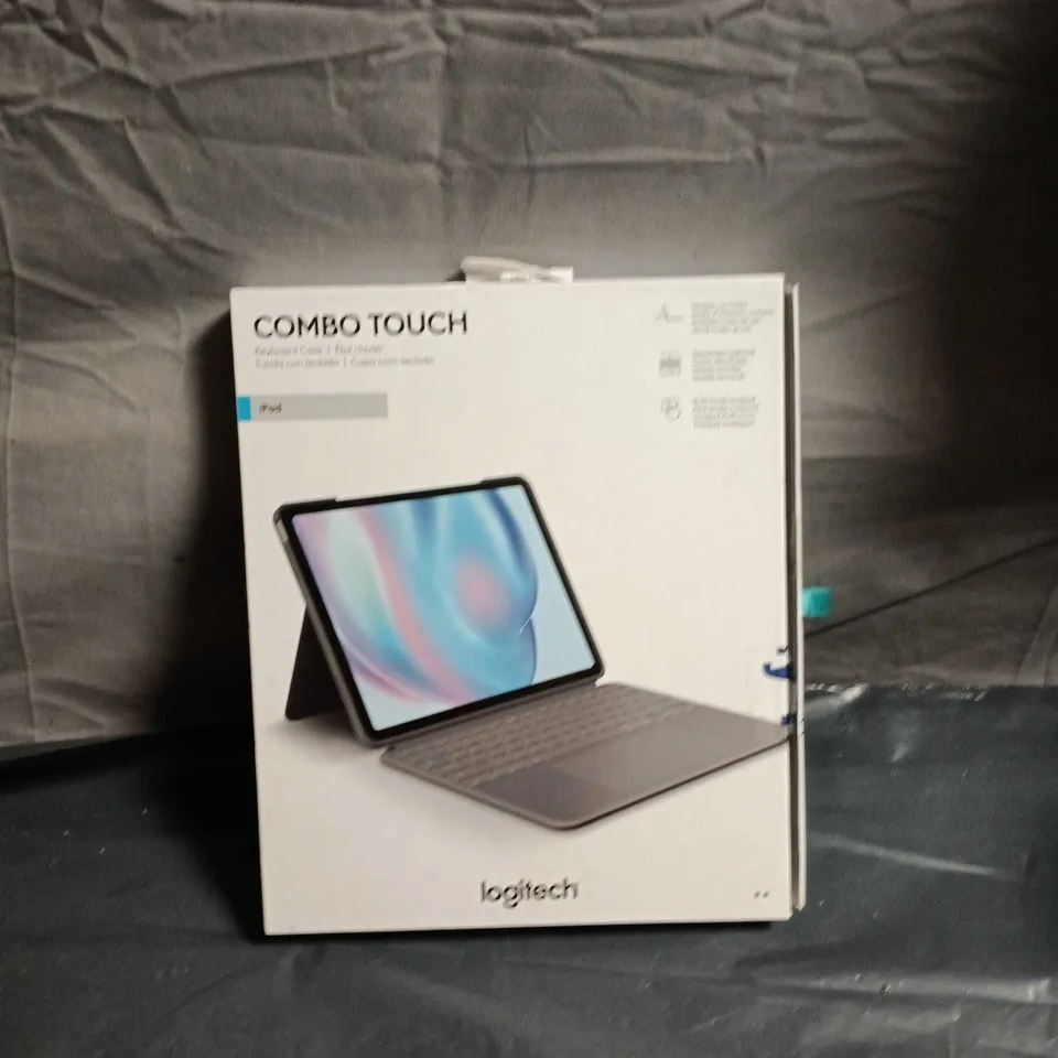 LOGITECH COMBO TOUCH KEYBOARD CASE FOR IPAD – BOXED