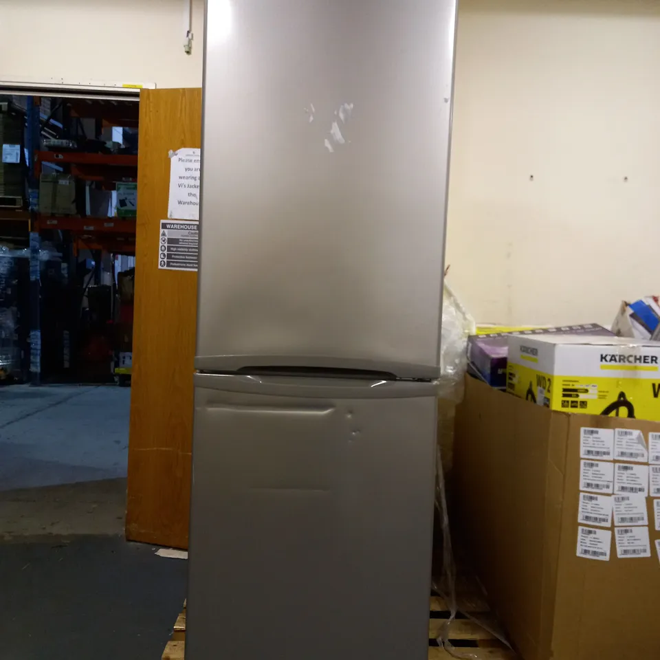 CANDY 55CM CCBF5172AK FROST FREE FREESTANDING FRIDGE FREEZER, 177CM HIGH, 55CM WIDE, 234 LITRES, SILVER [ENERGY CLASS F]