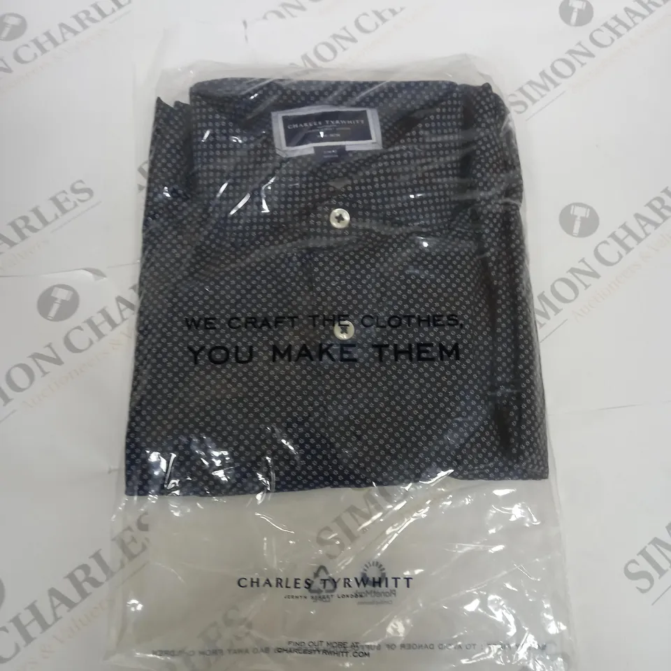 CHARLES TYRWHIT LONG SLEEVE SHIRT SIZE M