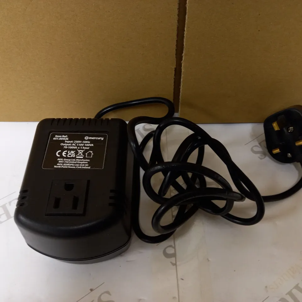 MERCURY STEP DOWN VOLTAGE CONVERTER UK2US100VA