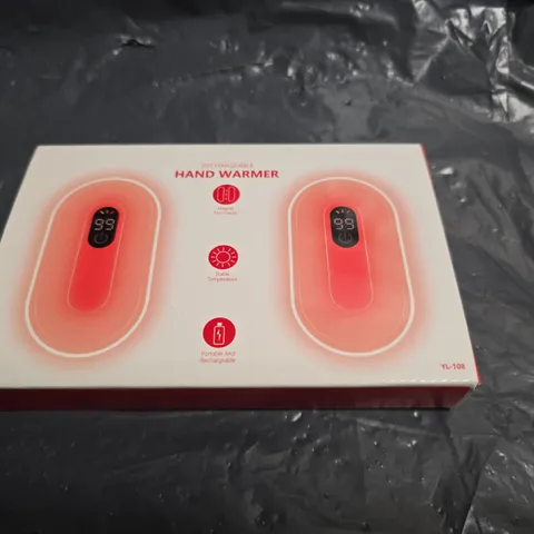 RECHARGEABLE HAND WARMER TWIN PACK (YL-108)