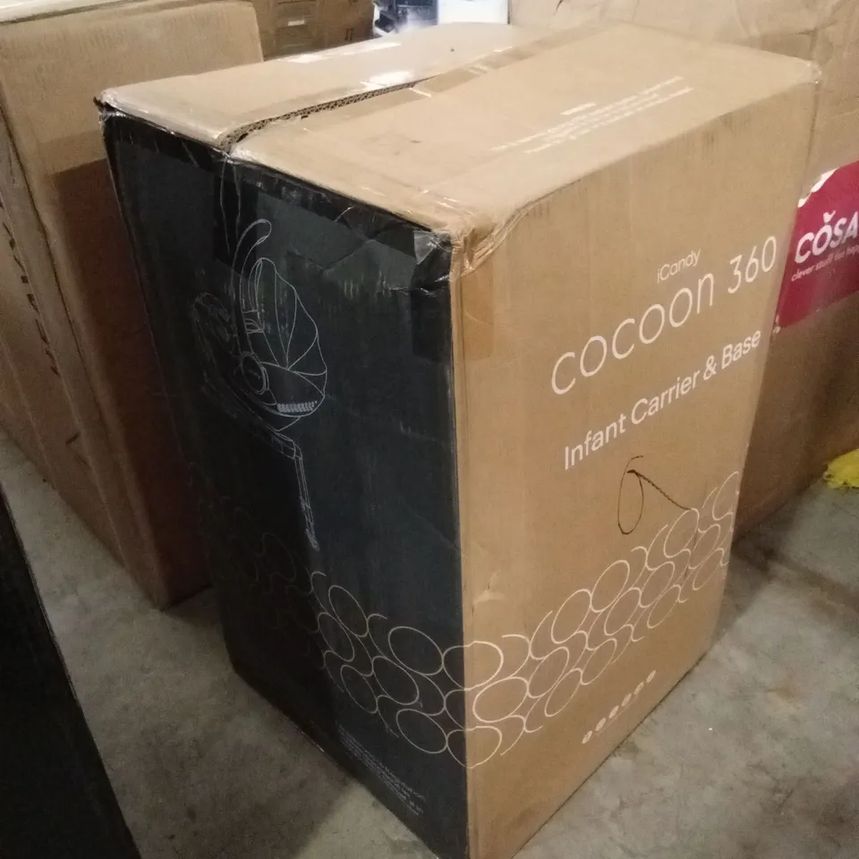BOXED ICANDY COCOON 360 INFANT CARRIER & BASE