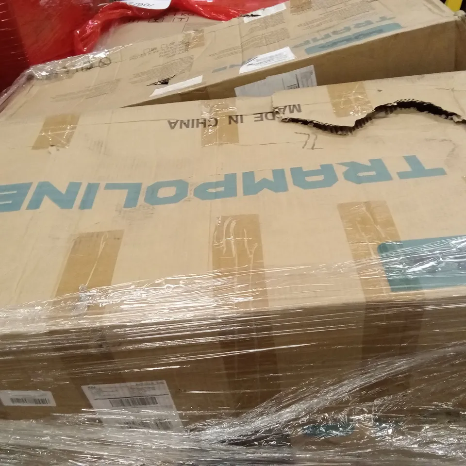 PALLET OF ASSORTED KIDS TRAMPOLINES